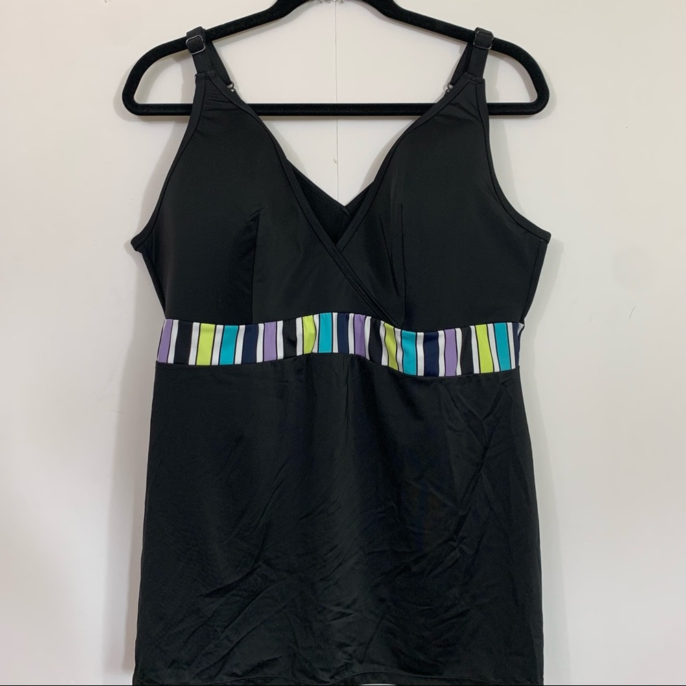 Lane Bryant Cacique Tankini Size 18 - Picture 3 of 8